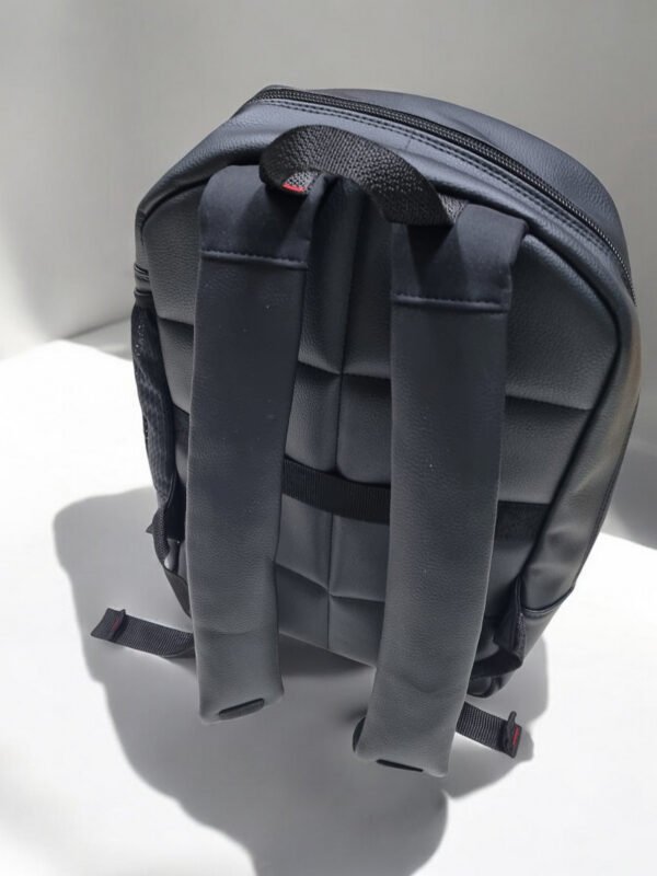 BTC Block Leather Backpack No 2 - Image 3