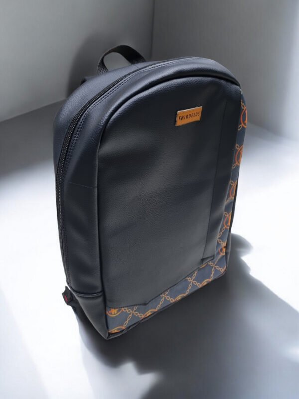 BTC Block Leather Backpack No 2 - Image 2